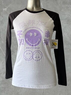 2 for $30 | SmileyWorld 50th Anniversary Women’s Raglan Tee